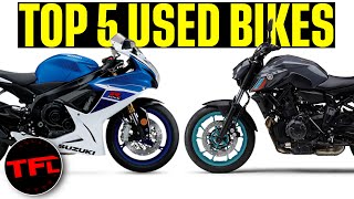 Top 5 Used Motorcycles That Wont Break The Bank [upl. by Netsrijk]