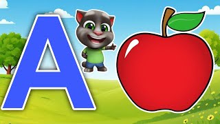 A for apple  अ से अनार  abcd  phonics song  a for apple b for ball c for cat  abcd song  abcde [upl. by Gelhar410]