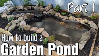 Building a Garden Pond  Part 1 [upl. by Donnelly]