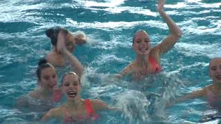 Synchronschwimmen 2018 Österreichische Meisterschaft [upl. by Adahs]