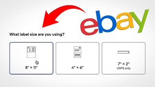 Ebay Shipping Label Printer Settings UPDATED  How to Fix Label Printing Sideways and Small 4x6 [upl. by Ardnaid]