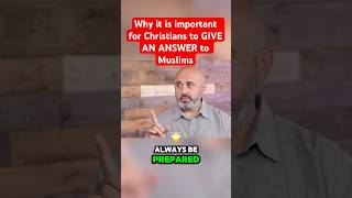 Why it’s Important for Christians to GIVE AN ANSWER to Muslims christian muslim samshamoun [upl. by Griffiths]