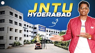 JNTU Hyderabad review on 2023  Campus life Courses Admissions Fees Placements [upl. by Wheelwright]