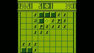 Minesweeper Gameplay Game Boy [upl. by Oiril768]