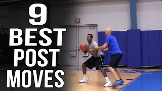 9 Best Basketball Moves to Score in the Paint Guard amp Post Moves [upl. by Natividad]