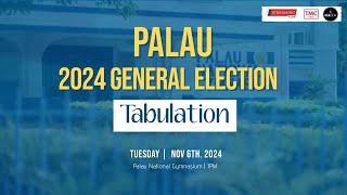 Palau 2024 General Election Tabulation  November 6 2024 [upl. by Onailime]