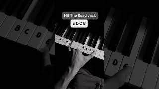 Hit The Road Jack  Piano Tutorial [upl. by Vladimar]