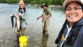 Salmon Fishing Kitimat River [upl. by Leahsim]