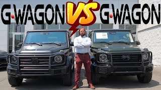 Do You Really Need A V8 2025 G Wagon vs Old G Wagon [upl. by Kerin]