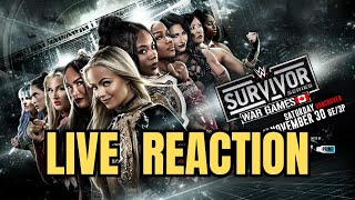 SURVIVOR SERIES 2024  LIVE REACTION [upl. by Phelgen61]