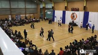 Advanced A Freestyle  Final  Auckland Ceroc Championships 2024 [upl. by Hertha]