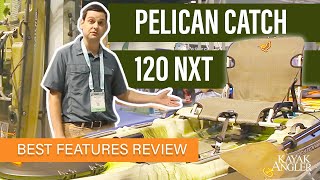 Pelican Catch 120 NXT 🎣 Fishing Kayak 📈 Specs amp Features Review and WalkAround 🏆 [upl. by Germayne]