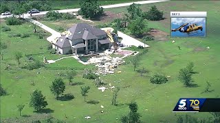 Carter County EM At least 8 homes destroyed 10 people injured in Ardmore tornado [upl. by Simdars560]