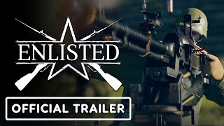 Enlisted  Official Steam Launch Trailer [upl. by Esiocnarf]