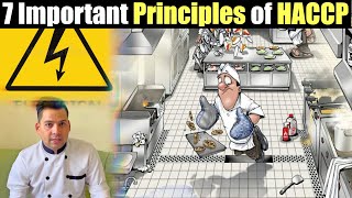 What are the 7 Principles of HACCP  ☢️7 Important points of HACCP Everyone should know in kitchen [upl. by Aelanej601]