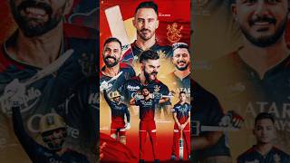 RCB playing 11 retain players ipl2025 cricket ipl rcb msdhoni shortsfeed shorts youtubeshort [upl. by Wendall]