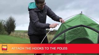 Etesian 2 and Etesian 3 Tent Pitching Guide amp Product Information  Wild Country [upl. by Auhsohey159]