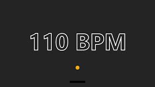 110 BPM Metronome [upl. by Lanette]