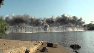 CharleroiMonessen Bridge  Controlled Demolition Inc [upl. by Alleoj489]