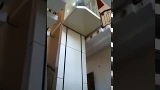 Hydraulic Capsule Elevator Inside Home  Elevatorcartcom India [upl. by Nahtannoj625]