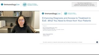 Webinar Enhancing Diagnosis and Access to Treatment in Eosinophilic Esophagitis EoE [upl. by Drawd487]