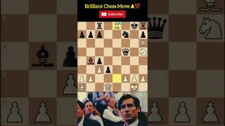 Brilliant Chess Move shorts chess chessmoves chesstactics [upl. by Handy548]