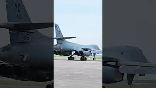 B1B Lancers ready to depart for mission usairforce [upl. by Trista]