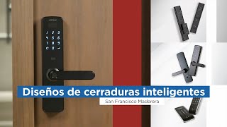 Cerraduras digitales inteligentes con códigos y sin llave Hafele Diseño y tecnología [upl. by Allesig581]