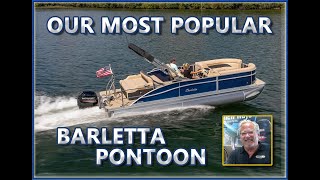 2023 Barletta Cabrio 22 UC Ultra LoungeCo Pilot Chair Pontoon Boat [upl. by Arej150]