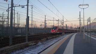 LA FRECCIAROSSA 1000 9543 MILANO TARANTO IN TRANSITO A NAPOLI GIANTURCO [upl. by Yerag884]