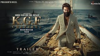 KGF chapter 3 official trailer accounment  Yash Raj Prabhas  KGF trailer [upl. by Sacci]