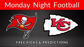 Buccaneers vs Chiefs  Monday Night Football Free Pick Week 9  Picks And Parlays [upl. by Asik851]