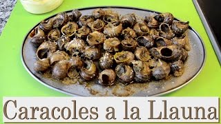 Caracoles a la llauna Las Recetas del Hortelano [upl. by Teressa273]