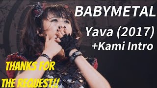 Babymetal  Yava 2017 Live FIRST TIME REACTION [upl. by Aicatsanna]