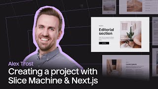 Creating a Project With Slice Machine amp Nextjs [upl. by Iarised306]