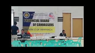 Ilang bayan sa Pampanga bigo pa ring makapagtransmit ng boto sa Comelec [upl. by Clements]