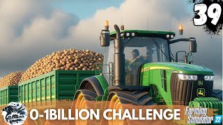 Overflowing with straw amp potatoes again  FS22 Ohio Richlands Broke to Billionaire Part 39 [upl. by Guimar]