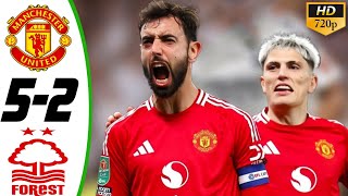 Manchester United vs Nottingham 52 Highlights • Hasil Bola Tadi Malam • Bola Tadi Malam [upl. by Lune]