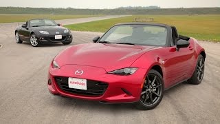 2016 Mazda MX5 vs 2015 Mazda MX5 [upl. by Dorran857]