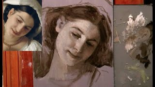 Portrait Painting Tutorial  Start of A Bouguereau Master Study [upl. by Enyr]