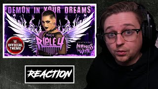 MIW Meets WWE  Rhea Ripley – Demon In Your Dreams feat Motionless In White Reaction [upl. by Guildroy371]