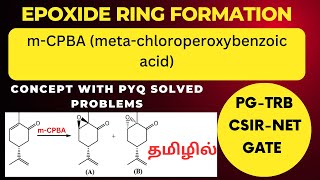 Epoxide formation conditionsStereochemistry with examples PGTRB  CSIRNET  GATE  in Tmail [upl. by Kavita]