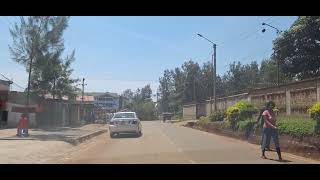 Drive with me around Thindigua estate Kiambu Road Part 1 [upl. by Mayrim868]