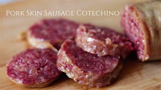 Pork Skin Sausage Cotechino it doesnt take you more than 10 minutes to prepare [upl. by Theta]