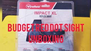 Budget red dot unboxing Firefield Impact XL [upl. by Aihsital836]