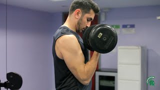 Dambıl Bicep Curl Nasıl Yapılır  AĞIRSAĞLAM  How to [upl. by Llecrad875]