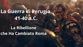 quotLa Guerra di Perugia 4140 aC La Ribellione che Ha Cambiato Roma  Storia dellAntica Romaquot [upl. by Latsirhc]