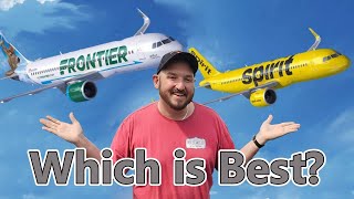 Which Ultra Low Cost Airline is the Best Spirit vs Frontier [upl. by Mientao]