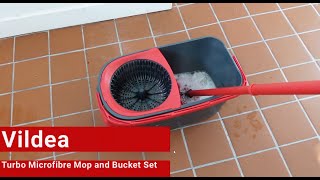 Vileda Turbo Microfibre Mop and Bucket Set [upl. by Eimme]