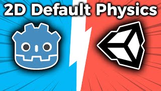 Godot vs Unity 2D Default Physics [upl. by Bax]